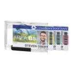 Portabadge PushBox Trio 3 tessere inseribili 5,4 x 8 - 7 cm - 6923