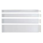 Portaetichette adesivo Ies L40,40 x 300 mm grigio - 15671