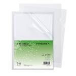 Cartellina a L Top liscio 22 x 30 cm trasparente - 2600