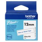 Nastro blu bianco 12 mm x 4mt - BTAG233,2540