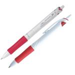 Penna a sfera a scatto Acroball Pure White Begreen punta 1 mm rosso - 2337