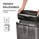 Distruggidocumenti M 7 cm a frammenti nero Fellowes 4701801 - 1360 - 4