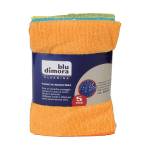 Panno in microfibra - multiuso - 40 x 40 cm - colori assortiti - conf. 5 pezzi - Blu Dimora - 0970 - 8000957097001 - DMwebShop - 1