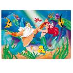 Puzzle df supermaxi 108 little mermaid - Lisciani - 31788. - 8008324031788 - DMwebShop - 1