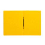 Cartella con pressino cartone A4 giallo - 1099 - 1
