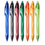 Penna gel scatto Geolocity Quick Dry punta 0,7 mm 10 colori assortiti - 209 - 1