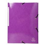 Cartelle 3L con elastici Iderama - A4 - 10 colori assortiti - conf. 25 pezzi - Exacompta - 55829E - 3130630558293 - DMwebShop - 10