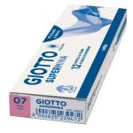 Pastello Supermina - mina 3,8 mm - rosa 07 - conf. 12 pezzi - Giotto - 23900700 - 8000825239076 - DMwebShop - 1