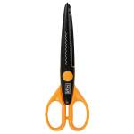 Forbici Snippy Zig Zag - 17 cm - impugnatura plastica - lama in metallo - colori assortiti - Lebez - 4339 - 8007509043394 - DMwebShop - 1