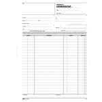 Blocco copia commissioni - 50 fogli - 2 copie autoricalcanti - 29,7 x 21 cm - Edipro - E5236A - 8023328523619 - DMwebShop - 1