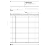 Blocco copia commissioni - 50 fogli - 2 copie autoricalcanti - 29,7 x 21 cm - Edipro - E5236A - 8023328523619 - DMwebShop - 2