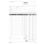 Blocco fatture 3 aliquota Iva 50 fogli 2 copie autoautoricalcanti - 2920 - 1