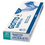 Pastello Supermina - mina 3,8 mm - acqua marina 21 - conf. 12 pezzi - Giotto - 23902100 - 8000825239342 - DMwebShop - 1