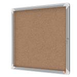 Bacheca per interni fondo in sughero 6 fogli A4 orizzontale - 2300 - 1