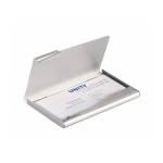 Porta biglietti da visita Business Card Box - 9 x 5,5 cm - alluminio - Durable - 2415-23 - 4005546224404 - DMwebShop - 1