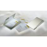 Porta biglietti da visita Business Card Box - 9 x 5,5 cm - alluminio - Durable - 2415-23 - 4005546224404 - DMwebShop - 2