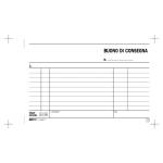 Blocco buoni consegna - 33 fogli 3 copie autoricalcanti - 10 x 17 cm - Edipro - E5199CT - 8023328519926 - DMwebShop - 3