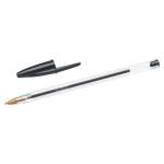 Penna a sfera Cristal - punta media 1 mm - nero - scatola 90 + 10 pezzi - Bic - 942911 - 3086123297982 - DMwebShop - 2