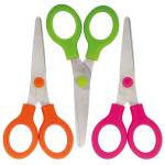 Forbici Snippy Color punta tonda 13 cm lama in acciaio colori assortiti Lebez 4512 - 3624 - 1