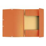 Cartellina con elastico cartoncino Lustre 3 lembi 24 x 32 cm - 3524 - 4