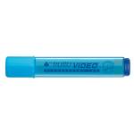 Evidenziatore Video - punta a scalpello - tratto da 1 - 5 mm - azzurro - conf. 12 pezzi - Tratto - 830205 - 8000825003820 - DMwebShop - 1