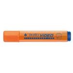 Evidenziatore Video - punta a scalpello - da 1 - 5 mm - arancio - conf. 12 pezzi - Tratto - 830203 - 8000825003806 - DMwebShop - 1