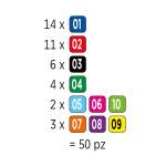 Barattolo Penna a sfera cancellabile Cancellik punta 1 mm colori assortiti - 1986 - 11