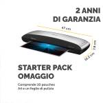 Plastificatrice Spectra - A3 - a caldo - Fellowes - 5738301 - 43859680306 - DMwebShop - 4