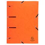 Cartellina 3 lembi forata - con elastico Punchy - cartoncino lustre - A4 - colori assortiti - conf. 25 pezzi - Exacompta - 447100E - 3130634471000 - DMwebShop - 1