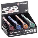 Correttore a nastro 20 Metri - 5 mm x 20 mt - involucro colori assortiti - Osama - OW 10148 - 8007404242212 - DMwebShop - 1