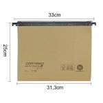 Cartella sospesa Cartesio Eco logica cassetto 33 cm fondo U - 3225 - 1