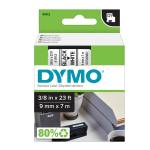 Nastri D1 - 9 mm x 7 mt - nero-bianco - value pack 10 pezzi - Dymo - 2093096 - 3026980930967 - DMwebShop - 1