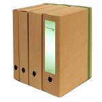 Cartella progetto con elastico - cartone FSC - dorso 4 cm - 25 x 35 cm - avana - Starline - FMCXCPECO04ELP - 8055731913558 - DMwebShop - 1