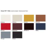 Sedia OPERATIVA Jupiter - JPLY-BRJ-PT - vera pelle - grigio chiaro - con braccioli - Unisit - JPLY/BRJ/PT - DMwebShop - 1