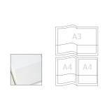 Cartelline con tasche Capri 69-T2 - PVC - 21 x 29,7 cm - cristallo - conf. 5 pezzi - Sei Rota - 26069002 - 8004972000565 - DMwebShop - 2