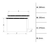 Cartella sospesa Cartesio Plus - cassetto - interasse 39 cm - fondo V - 37 x 25 cm - arancio - conf. 25 pezzi - Bertesi - 300/395 LINK A2 - 8058983261255 - DMwebShop - 1