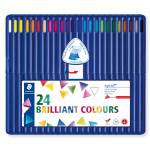 Matite colorate Ergo Soft diametro mina 3 mm colori assortiti astuccio 24 pezzi Staedtler 157SB24 - 4686 - 1