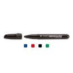 Marcatore permanente Redimark punta tonda 3,5 mm rosso - 5011 - 1