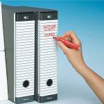 Registratore Delso Line G12 - dorso 5 cm - commerciale - 23 x 30 cm - grigio - Esselte - 390712060 - 8004157712061 - DMwebShop - 2