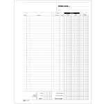 Blocco prima nota cassa - uso mano - 31 x 21 cm - 100 fogli - Edipro - E5356 - 8023328535605 - DMwebShop - 1