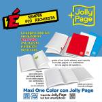 Maxiquaderno One Color A4 quadretto 5 mm con margine 18,1 fogli 100 gr - 6065 - 1