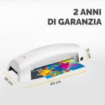 Plastificatrice Lunar A4 a caldo - 7117 - 3