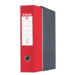 Registratore Eurofile G55 - dorso 8 cm - protocollo - 23 x 33 cm - rosso vivida - Esselte - 390755920 - 8004157755921 - DMwebShop - 1