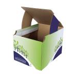 Cestino riciclo da riciclo - 31,5 x 60,8 x 42,7 cm - conf. 5 pezzi - Fellowes - 8049301 - 43859733408 - DMwebShop - 1