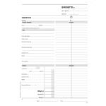Blocco preventivi e ordinativi per banchetti - 50-50 copie autoautoricalcanti - formato 29,7 x 21,5 cm - Data Ufficio - DU1670C0000 - 8008842585534 - DMwebShop - 1