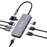 USB-C Pro Multiport Hub 9 Port CMH-09 - Verbatim - 32152 - 23942321521 - DMwebShop - 1