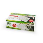 Portabadge con clip - 9,3 x 6 cm - conf. 50 pezzi - Lebez - 31-140 - 8007509311400 - DMwebShop - 1