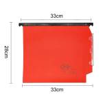 Cartella sospesa Joker armadio interasse 33 cm fondo V 33 x 28 cm rosso - 8659 - 1
