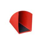 Cartella sospesa Joker armadio interasse 33 cm fondo V 33 x 28 cm rosso - 8659 - 4