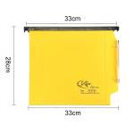 Cartella sospesa Joker armadio interasse 33 cm fondo V 33 x 28 cm giallo - 8641 - 1